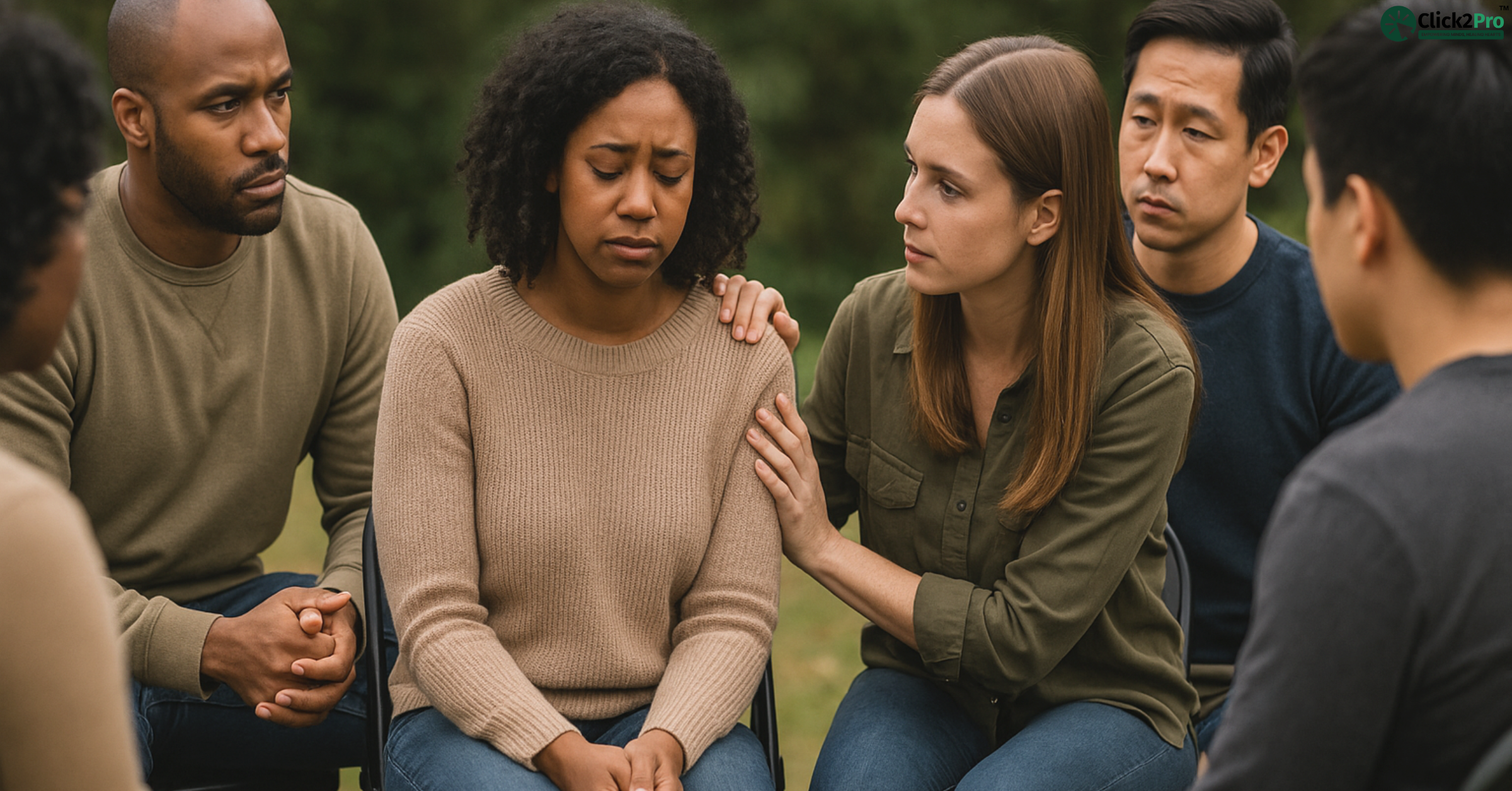 Support group helping woman heal from xenophobic trauma