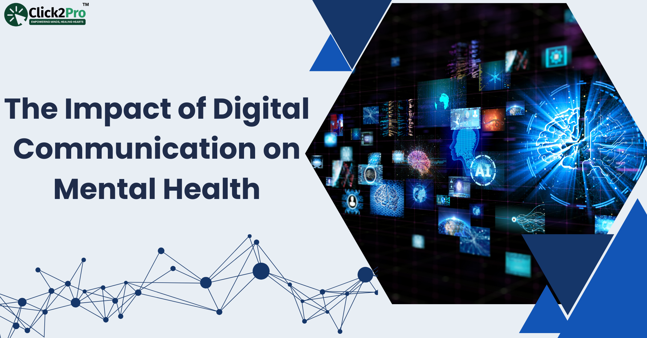 The Impact of Digital Communication on Mental Health - AI, technology, and social media effects on well-being.
